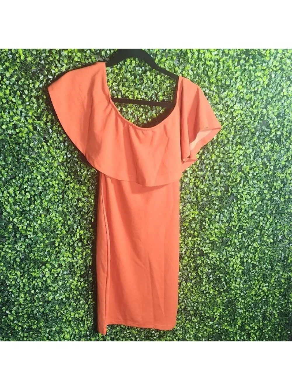 SHEIN Orange Pink Mini Dress XS